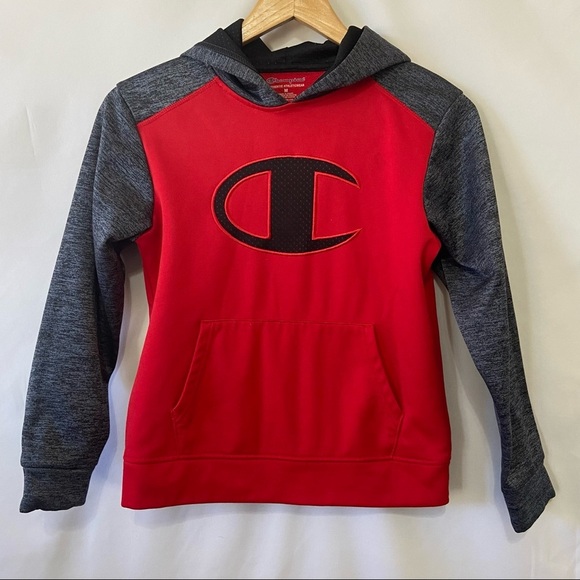 Champion Boys Medium Pullover Hooded Sweater - Sz M - Picture 2 of 10